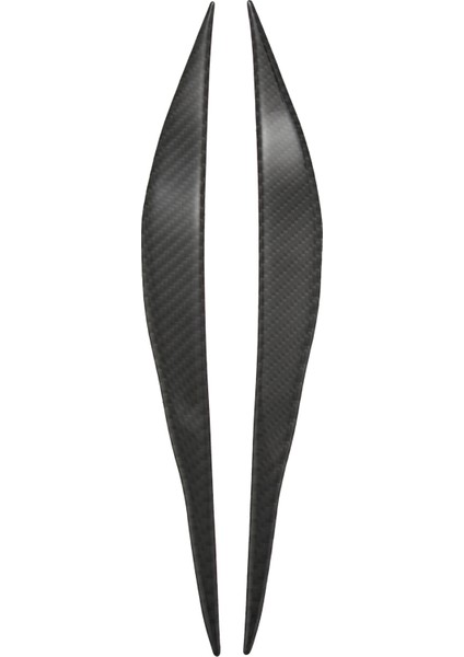 Karbon Fiber Far Göz Kapakları Trim, Far Kaş Kapağı Dekorasyon Şekillendirici Etiket Bmw 3 Serisi F30 320I 325I 316I (Yurt Dışından)