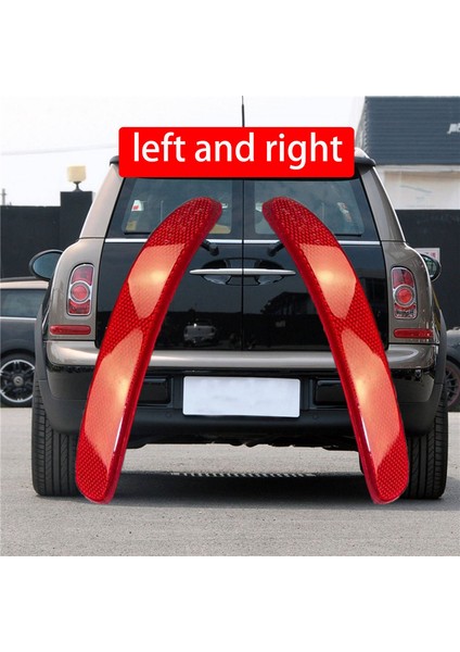 Araba Sol Arka Tampon Reflektörler Işıkları Kuyruk Fren Dönüş Sinyali Arka Sis Lambası-Bmw Mini Cooper Clubman R55 2008-2014 (Yurt Dışından)