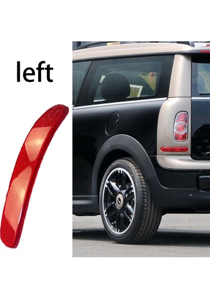 Araba Sol Arka Tampon Reflektörler Işıkları Kuyruk Fren Dönüş Sinyali Arka Sis Lambası-Bmw Mini Cooper Clubman R55 2008-2014 (Yurt Dışından)