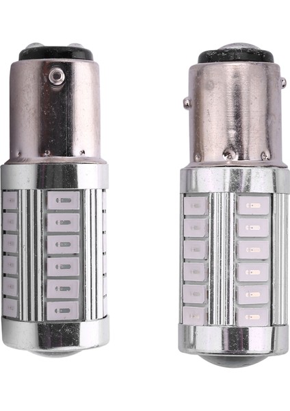 Adet Kırmızı 1157 P21/5 W BAY15D Süper Parlak 33 Smd 5630 5730 LED Otomatik Fren Lambaları Sis Lambası 21/5 W Araba Gündüz Çalışan Işık Stop Ampuller (Yurt Dışından)