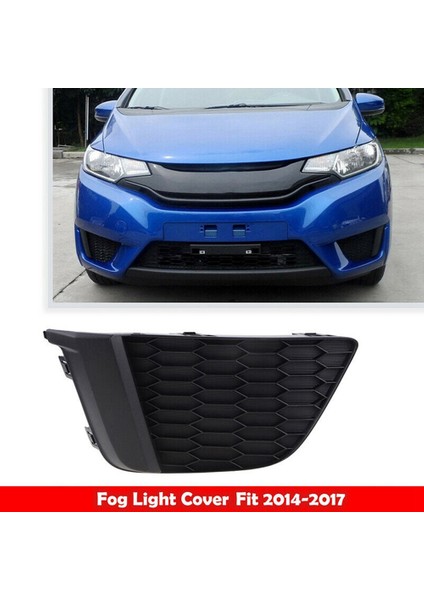 Honda Fit Jazz 2014 2015 2016 2017 Için Sağ Ön Tampon Sis Farı Çerçevesi Kapağı (Yurt Dışından)