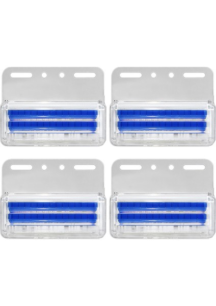 Adet/takım Parlak LED Dönüş Işıkları 24V 56 LED Sinyal Lambası Kamyon Cob Yan Işık Işaretleyici Lamba Araba Kamyonlar Için Mavi (Yurt Dışından)