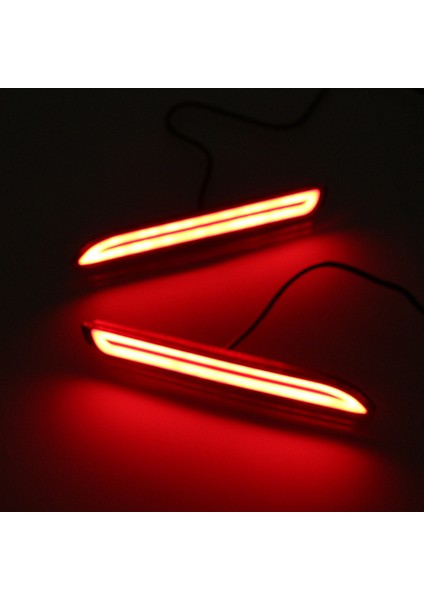 LED Araç Arka Tampon Reflektör Kuyruk Fren Işık Çubuğu Toyota Camry Reiz Wish Sienna Innova Lexus Isf GX470 RX300 (Iki Fonksiyon) (Yurt Dışından)