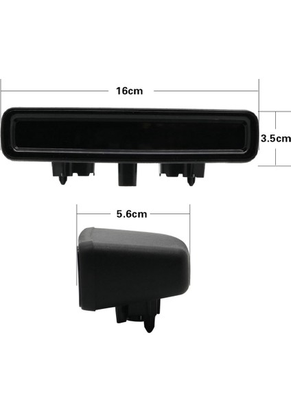 Araba LED Yüksek Seviye Montaj Arka Fren Lambası Üçüncü Kuyruk Dur Sinyal Lambası Jeep Wrangler Jl 2018-2019 Için (Yurt Dışından)