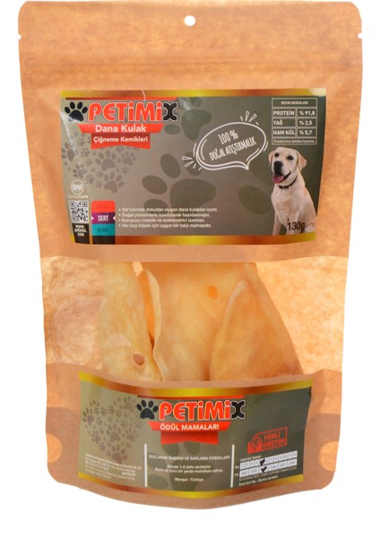 Dana Kulakları 130g Çiğneme Kemikleri Köpek Ödülü fiyatları