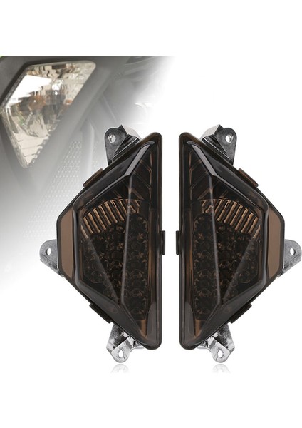Adeeing Profesyonel Ön Dönüş Sinyal Lambası Kawasaki NINJA250/300 13-16 Ön Dönüş Sinyal Lambası Kawasaki Ninja 250 Için (Yurt Dışından)