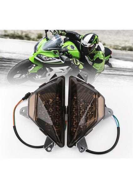 Adeeing Profesyonel Ön Dönüş Sinyal Lambası Kawasaki NINJA250/300 13-16 Ön Dönüş Sinyal Lambası Kawasaki Ninja 250 Için (Yurt Dışından)