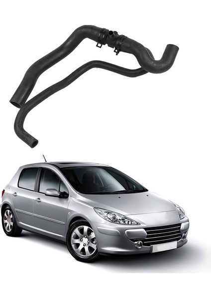 Radyatör Hortumu Motor Soğutma Sıvısı Alt Su Borusu Hortumu 1351KR Peugeot 307 Triumph 308 Için 2.0l 1351.KR (Yurt Dışından)