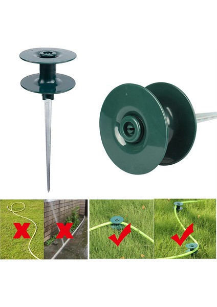 4 Paket Bahçe Hortumu Kılavuz Çivisi, Çinko Çivili Hortum Kılavuzu Metal Çivili Bahçe Hortumu Kılavuzu Su Hortumları Çivisi (Yurt Dışından)
