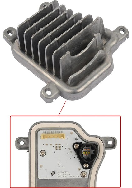 80A998473A Sol LED Matris Işık Kaynağı Ünitesi Modülü-Audi Q5 Sq5 3.0l 2017-2020 6002TX0523 Drl Gündüz Farı (Yurt Dışından)