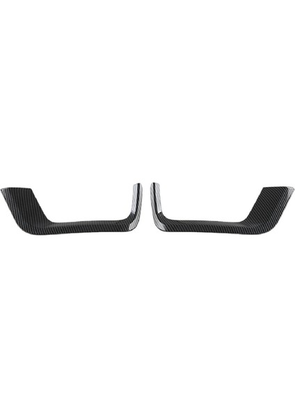 Araba Karbon Fiber Stil Ön Sis Farı Çerçeve Koruma Lambası Kapağı Trim Toyota Land Cruiser LC300 2022 2023 (Yurt Dışından)
