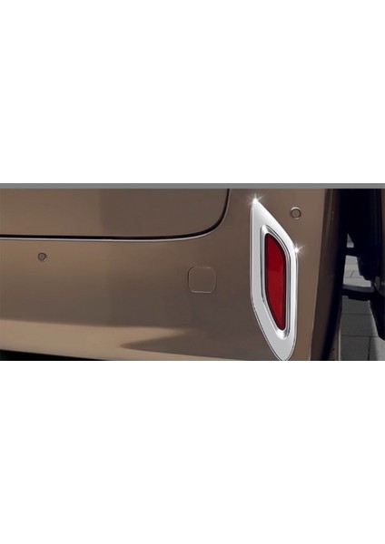 Araba Gümüş Arka Kuyruk Sis Işık Lambası Çerçeve Kapak Trim Toyota Alphard 40 Serisi 2023+ Araba Aksesuarları (Yurt Dışından)