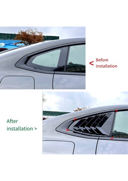 Araba Arka Cam Panjurları Panjurlar Perdeler Kapak Trim Bmw 4 Serisi Gran Coupe G26 2020+ Araba Aksesuarları Karbon Fiber (Yurt Dışından)