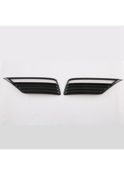 Araba Karbon Fiber Stil Arka Sis Lambası Çerçeve Koruma Lambası Kapağı Trim Toyota Land Cruiser LC300 2022 2023 (Yurt Dışından)