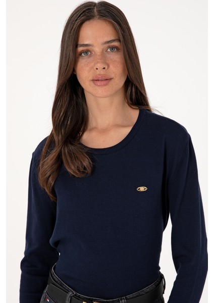 Kadın Lacivert Kazak /triko 50288951-VR033 fiyatları