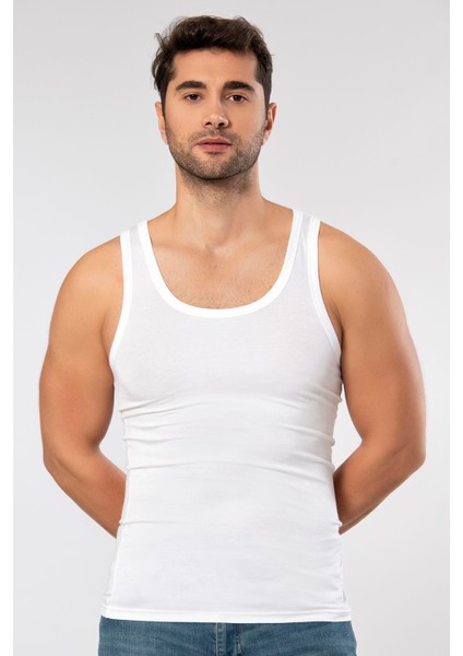 Beyaz 3'lü Micro Modal Premium Erkek Atlet 11333 fırsatları