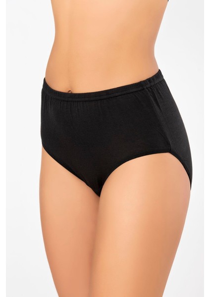 Siyah Bayan Süper Ince Doğal Bambu Lüks Külot 2516 indirimleri