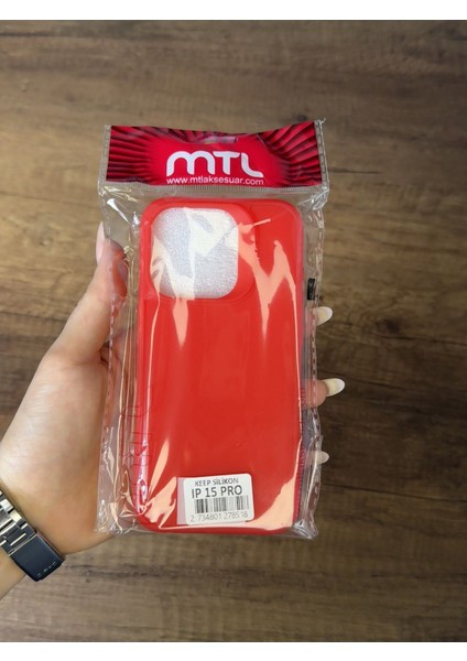 Iphone 15 Pro Silikon Kılıf Xfab