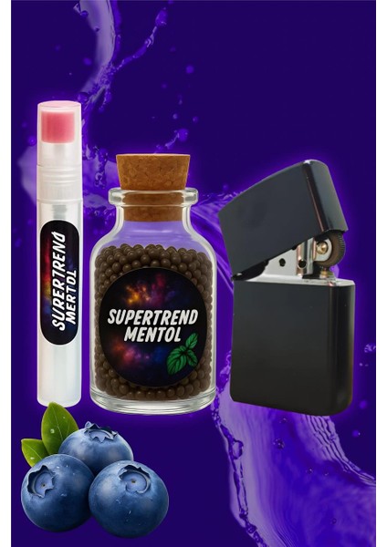 Mentol Topu iri Taneli Ekstra Yaban Mersini 1000Lik Paket