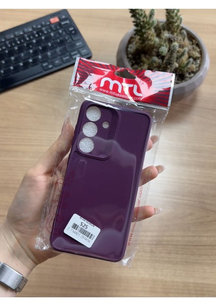 Samsung Glaxay S25 Silikon Kılıf Xfab