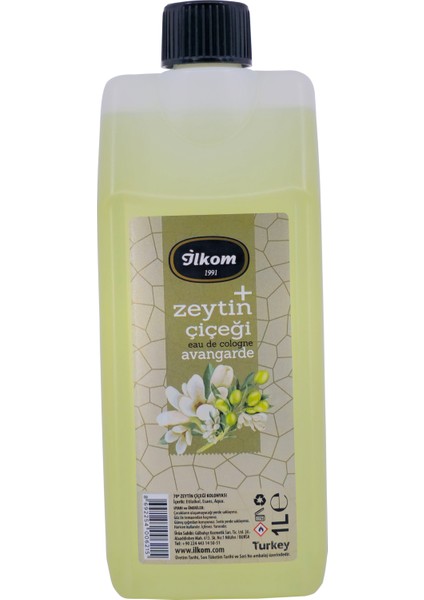 Zeytin Çiçeği - Eau De Cologne Avangarde 1000 ml Kolonya
