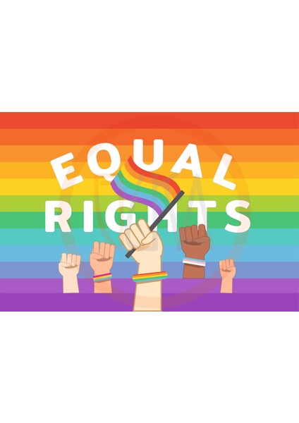 Lgbtq Gökkuşağı Equal Bayrağı 70X105 fiyatları