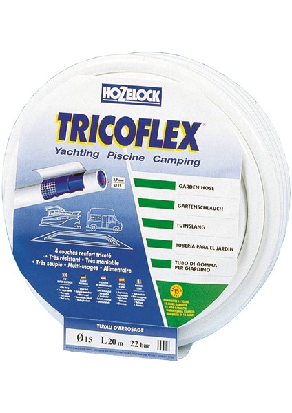 101455H 12,5 mm 30M Dayanıklı Yat Hortumu