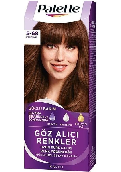 Göz Alıcı Renkler 5-68 Kestane 50 ml