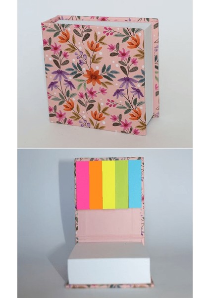 Yapışkan Notluklu Küp Defter 3
