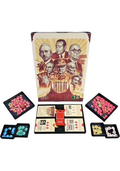 Ihtilal Kutu Oyunu ile Uyumlu 3D Kutu Düzenleyici – Akıllı Insert + Uqmotag Dahil
