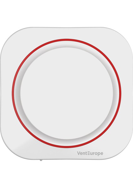 Round 100 Bd 10 cm Banyo Tuvalet Aspiratör Fanı - Kapaklı Damperli Havalandırma