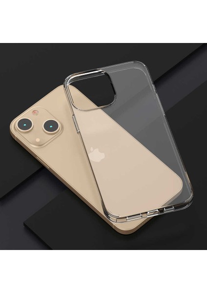 iPhone 13 Kılıf F10T Coss Kapak-Renksiz