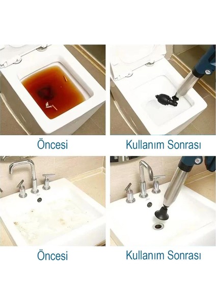 EL-26077 Şarjlı Yüksek Basınçlı Tuvalet Pistonu Pompası modelleri