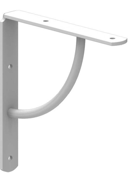 Raf Altı Metal 24CM (2 Adet) Metalik Gri modelleri