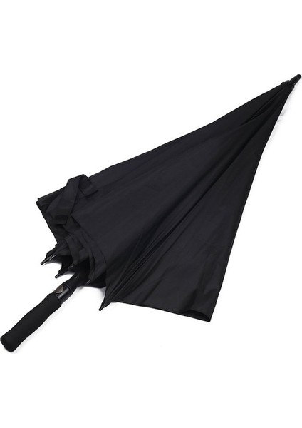 Protokol Büyük Boy Karbon Fiber Baston Şemsiye 150 cm Çap (394574602) Siyah (Yurt Dışından) modelleri