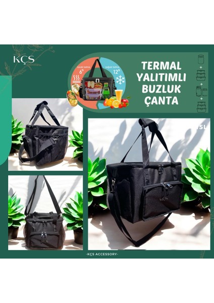 Termal Buzluk Çanta - Soğuk Sıcak Tutucu , Yalıtımlı Beslenme Çantası -Soğutucu Buzluk Yemek Çantası- 15L fiyatları