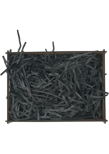 Zigzag Kırpık Kağıt 250GR -Siyah-