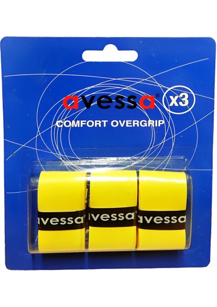 OG-10 YELLOW OVERGRİP SARI RENK 3'LÜ