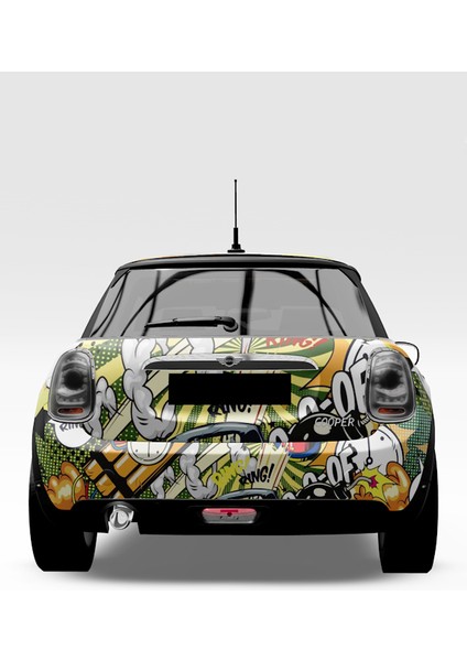 Özel Tasarım Modifiye Araç Kaplama Folyo Sticker 1,5/15 Metre