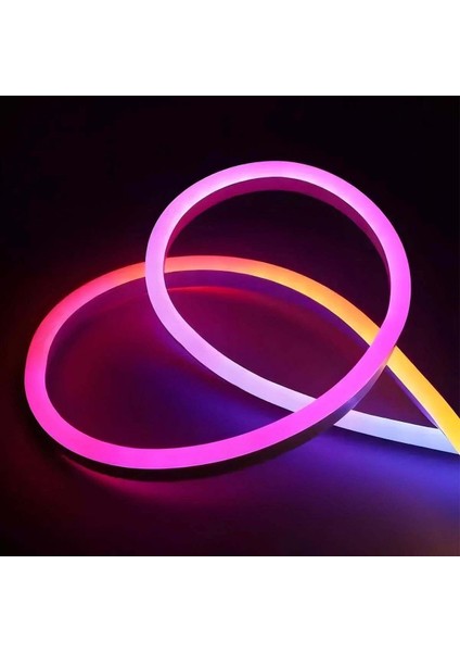 Rgb Neon LED 3 Metre, Rgb Led, Sese Duyarlı LED