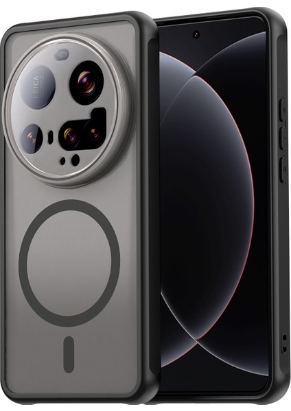 Xiaomi Mi 15 Ultra Telefon Kılıfı, Manyetik Darbeye Dayanıklı Telefon Kılıfı, Şeffaf Hibrit Kapak Xiaomi Mi 15 Ultra (Yurt Dışından)