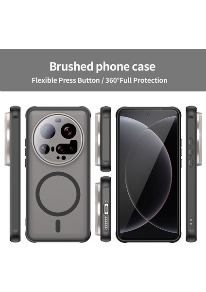 Xiaomi Mi 15 Ultra Telefon Kılıfı, Manyetik Darbeye Dayanıklı Telefon Kılıfı, Şeffaf Hibrit Kapak Xiaomi Mi 15 Ultra (Yurt Dışından) fiyatları