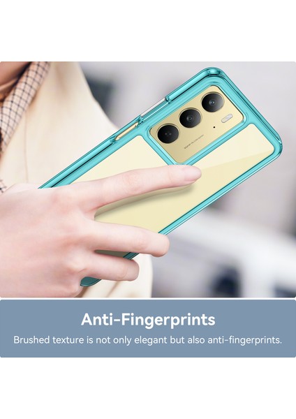Oppo Realme 14X 5g Kılıf, Şeffaf Tasarımlı Darbeye Dayanıklı Telefon Kılıfı, Tampon Hibrit Şeffaf Kapak Oppo Realme 14X 5g (Yurt Dışından) modelleri