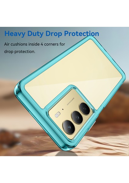 Oppo Realme 14X 5g Kılıf, Şeffaf Tasarımlı Darbeye Dayanıklı Telefon Kılıfı, Tampon Hibrit Şeffaf Kapak Oppo Realme 14X 5g (Yurt Dışından) fırsatları