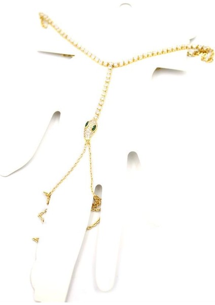 Yılan Ayak Şahmeran - Altın