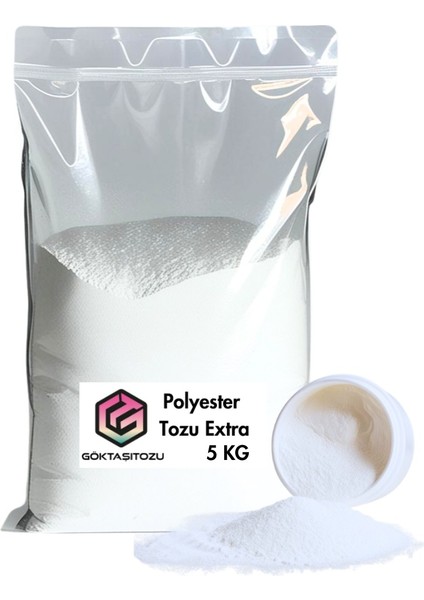 Polyester Tozu Extra Hobi Harcı Obje Mumluk Heykel Saksı Yapımı Için Kırık Beyaz Döküm Tozu 5 kg