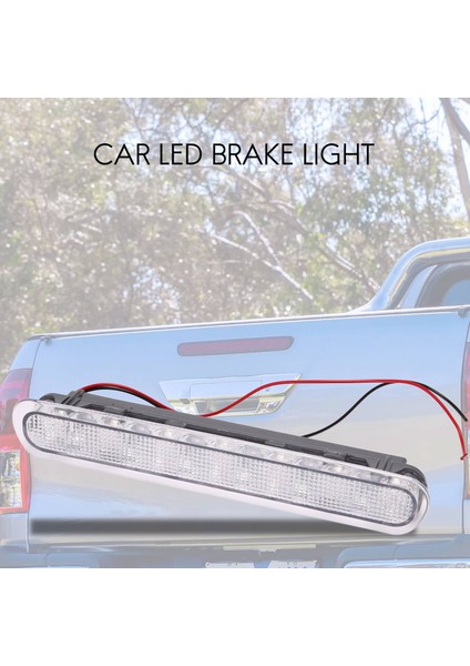 Araba LED Arka Bagaj Kapağı 3rd Fren Işık Lambası Beyaz Lens 81570-0K080 Toyota Hilux Vıgo Için Mk6 Sr5 2005-2014 (Yurt Dışından)