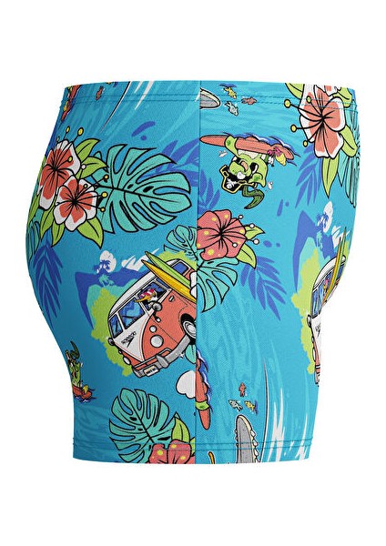 Speedo Alv Asht Im Blue Erkek Çocuk Mayosu 8-00323118238 Mavi modelleri