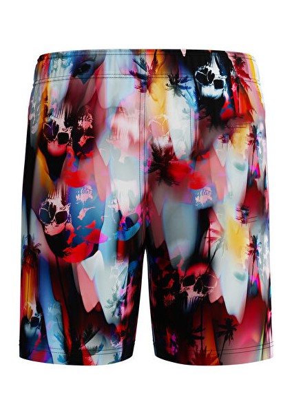 Speedo Digi Print 15" Wsht Jm Black Erkek Şort Mayo 8-00335118242 Siyah