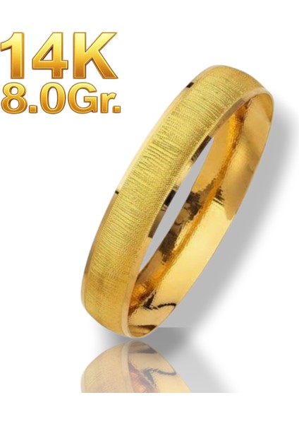 14AYAR 8.00GRAM Altın Simli Bilezik